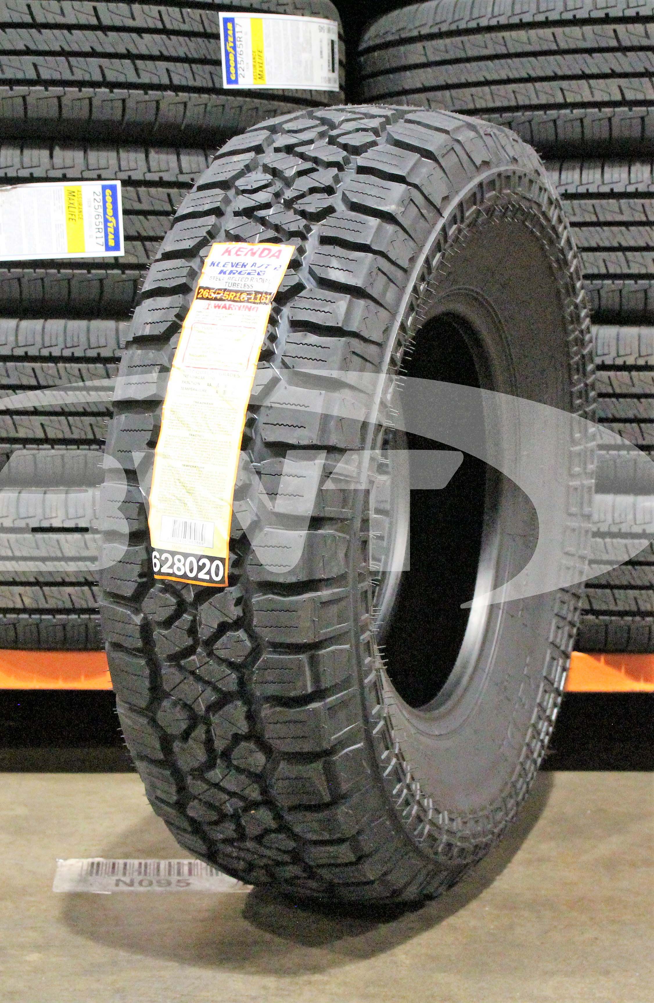 Kenda Klever A/T 2 Tire(s) 265/75R16 116T SL RBL 2657516