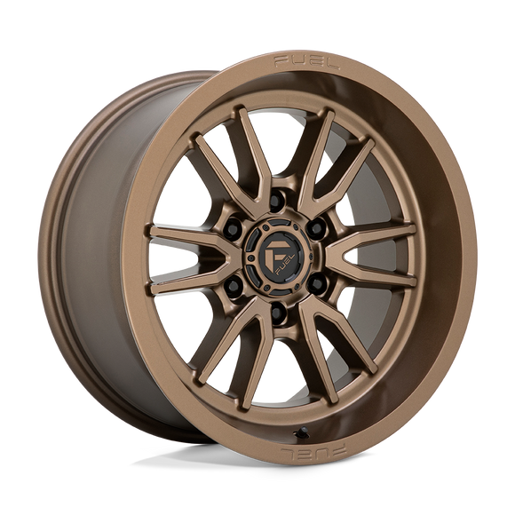 18X9 Fuel D788 Clash Bronze 6X139.7 ET-12 wheel/rim