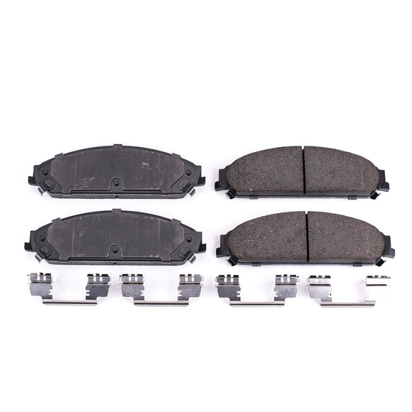 PowerStop Z17 Evolution Ceramic Brake Pads With Hardware