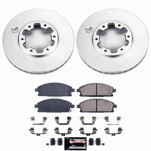 Z23 Daily Driver Premium Carbon-Fiber Ceramic Brake Pad and Fully Coated Rotor K