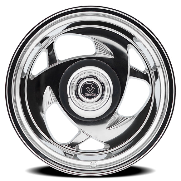 17x11 Resto EL MZ Milled And Polished 5x127 ET-25 CB87.10 Wheel Rim