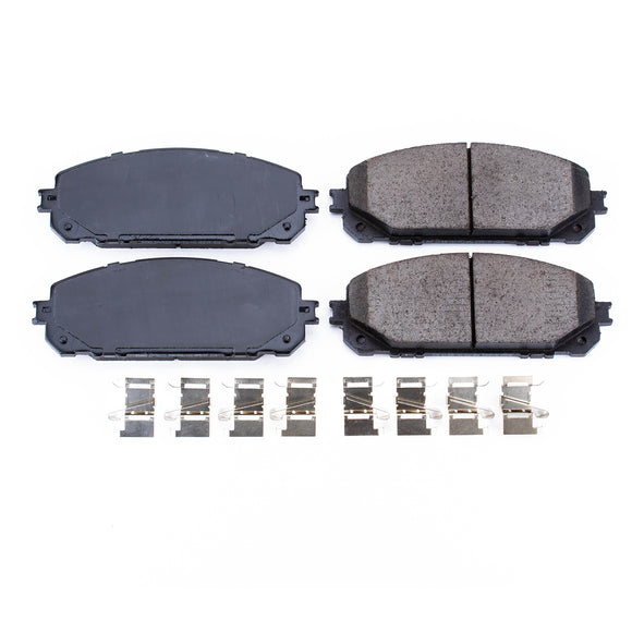 PowerStop Z17 Evolution Ceramic Brake Pads With Hardware