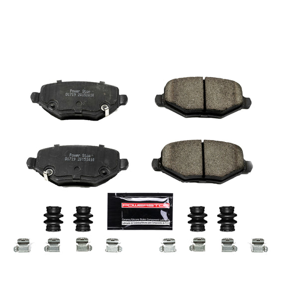 PowerStop Z23 Evolution Sport Carbon-Fiber Brake Pads With Hardware