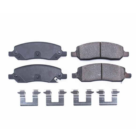 PowerStop Z17 Evolution Ceramic Brake Pads With Hardware