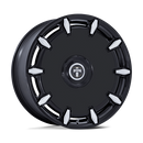 24X9 DUB 1PC DC271 Cheef Gloss Black Milled 5X115 5X120 ET38 Wheel Rim-2
