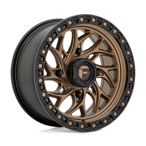 15X7 Fuel UTV D777 Runner UTV Bronze With Black Ring 4X156 ET10 wheel/rim