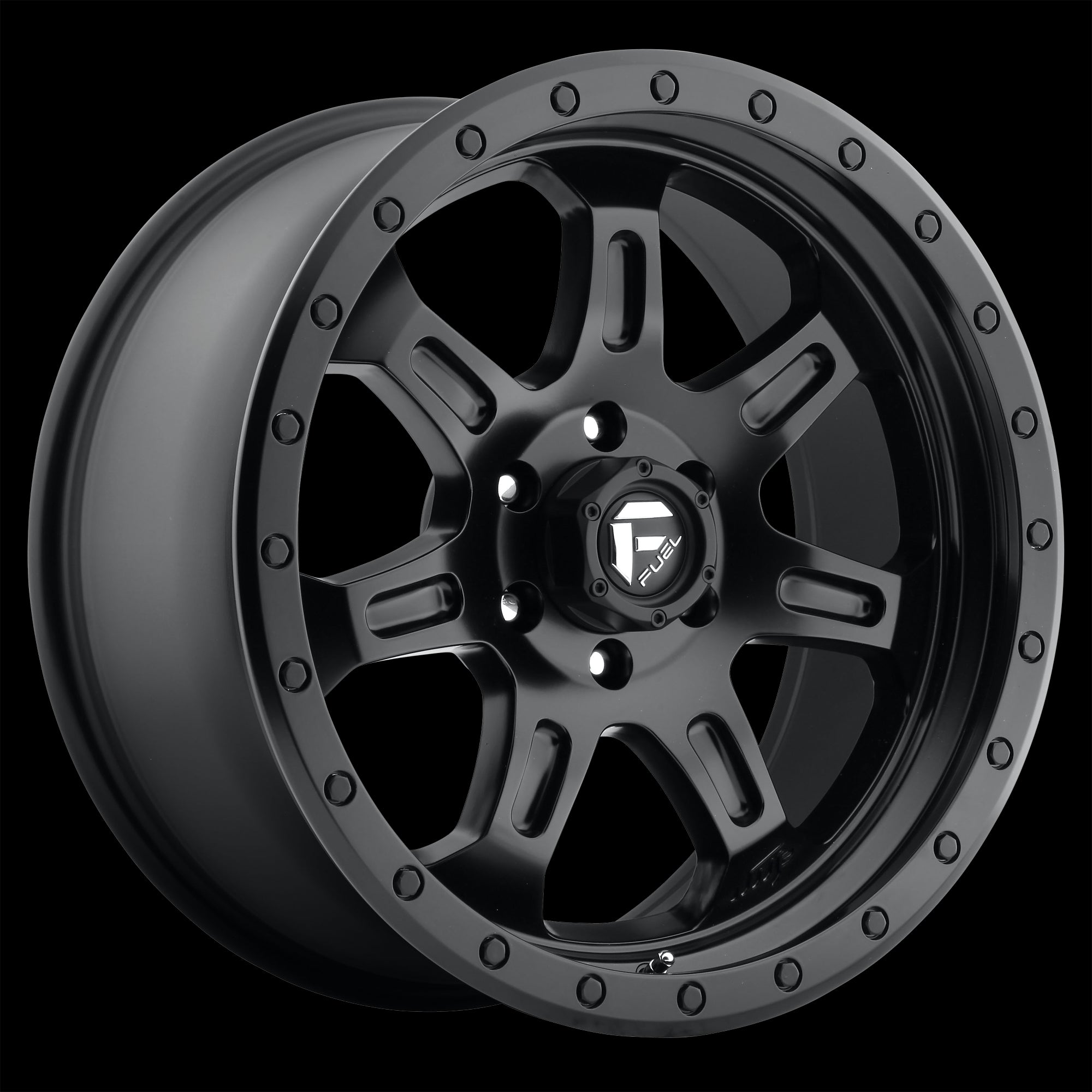 17X8.5 Fuel D572 JM2 Matte Black 5X127 ET-6 wheel/rim