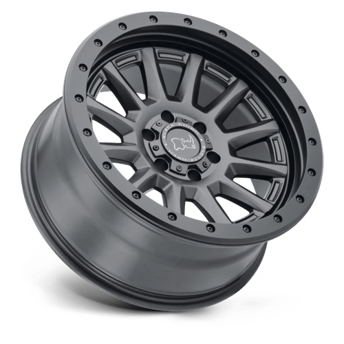 17x8.5  Black Rhino Dugger Wheel/Rim ET-18 1785DGR-85114M76