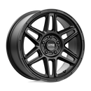 18X8 KMC KM716 NOMAD Satin Black 5X108 ET38 wheel/rim-2