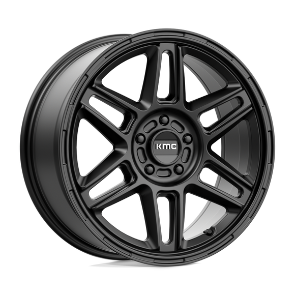 18X8 KMC KM716 NOMAD Satin Black 5X108 ET38 wheel/rim