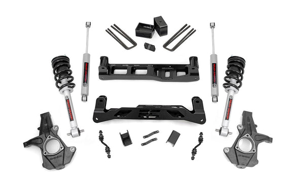 5" Lift Kit - Alu/Stamp Steel - N3 Struts - Chevy/GMC 1500 (14-18)