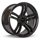 19x8.5 RTX Graz Satin Black 5x112 ET35 wheel/rim