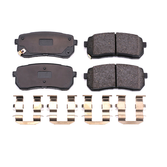 PowerStop Z17 Evolution Ceramic Brake Pads With Hardware