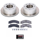 PowerStop Semi-Coated Rotor and Low-Dust Ceramic Brake Pad Kit