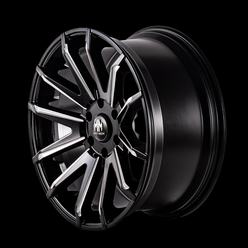 20X9.5 Mayhem Crossfire Black-Gloss Wheel/Rim 5x139.7 ET10 8109-2985BM10