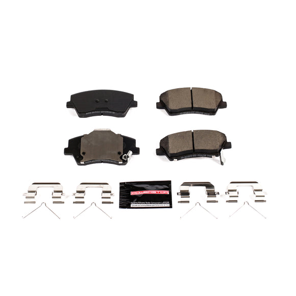 PowerStop Z23 Evolution Sport Carbon-Fiber Brake Pads With Hardware