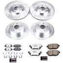 PowerStop Z26 Street Performance Ceramic Brake Pad and Drilled & Slotted Rotor K