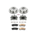 PowerStop OE Stock Replacement Low-Dust Ceramic Brake Pad, Rotor and Caliper Kit