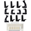 Westin HDX Drop Nerf Step Bars Powder Coated Textured Black Steel 56-14165