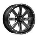 16X7 MSA Offroad Boxer Gloss Black Milled 4x156 M41-06756