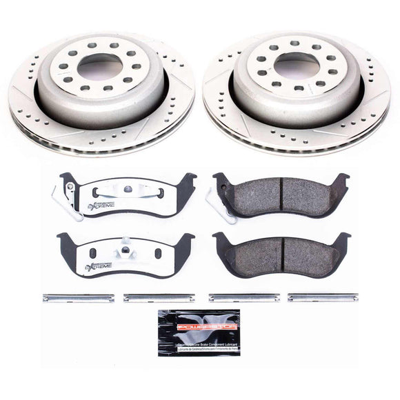 PowerStop Z26 Street Performance Ceramic Brake Pad and Drilled & Slotted Rotor K