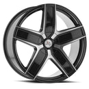 18X8 Cavallo CLVC31 Gloss Black Machined 4x100/114.3 ET35 wheel/rim-1