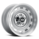 15X8 Vision Cheyenne Silver Machined Lip 5x120.65 ET-18 Wheel Rim