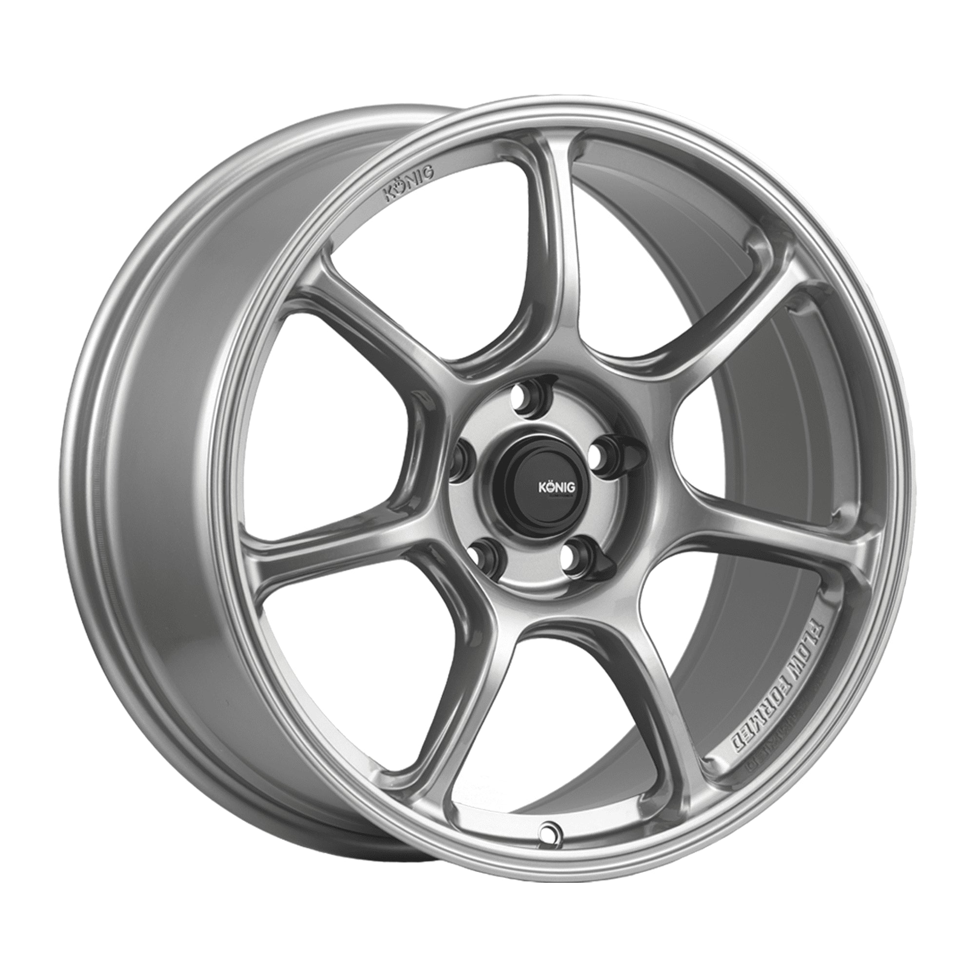 15x7 Konig Ultragram Titanium Metallic 4x100 ET30 Wheel Rim - 0