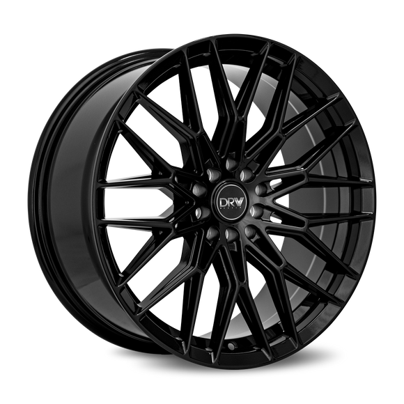 18x8 DRW Tuner D21 Gloss Black 5x100/114.3 ET38 wheel/rim