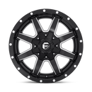 18X9 Fuel D538 Maverick Matte Black Milled 6X135/6X139.7 ET13 wheel/rim