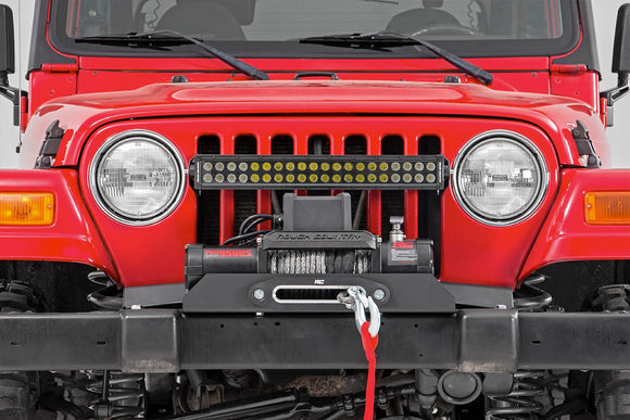 Rough Country Winch Mounting Plate For Jeep Wrangler TJ 4WD 1997-2006