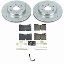 PowerStop Z23 Daily Driver Carbon-Fiber Ceramic Brake Pad and Drilled & Slotted