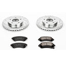 PowerStop Z23 Daily Driver Carbon-Fiber Ceramic Brake Pad and Drilled & Slotted