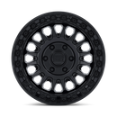 17x8 KMC KM552 IMS Matte Black Gloss Black Lip 6x139.7 ET32 CB106.1 Wheel