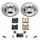 PowerStop OE Stock Replacement Low-Dust Ceramic Brake Pad and Rotor Kit