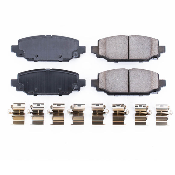 PowerStop Z17 Evolution Ceramic Brake Pads With Hardware