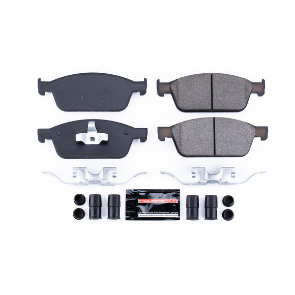 PowerStop Z23 Evolution Sport Carbon-Fiber Brake Pads With Hardware