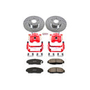 PowerStop Z23 Daily Driver Carbon-Fiber Ceramic Pads Drilled & Slotted Rotor & C
