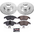 PowerStop Z23 Daily Driver Carbon-Fiber Ceramic Brake Pad and Drilled & Slotted