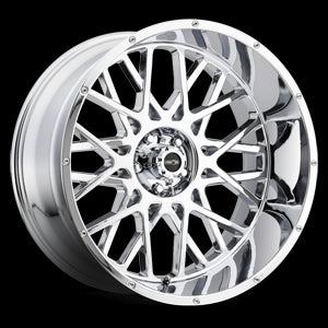 Vision 412 Rocker Chrome 20X10 5x5 5x127 ET-25 Wheel/Rim