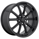 20X8 US Mag 1PC U123 Rambler Black 5X127 5X5 ET1 Wheel Rim