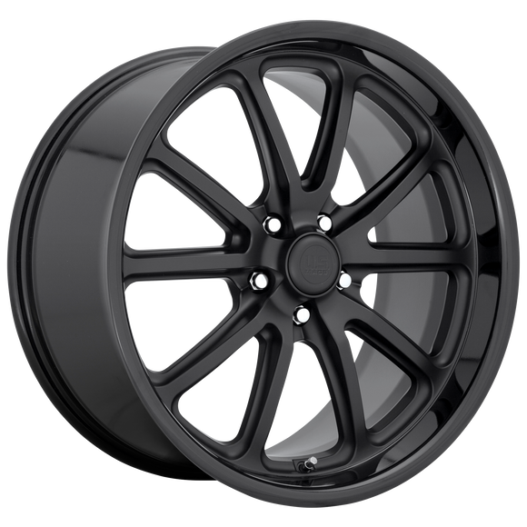 20X8 US Mag 1PC U123 Rambler Black 5X127 5X5 ET1 Wheel Rim
