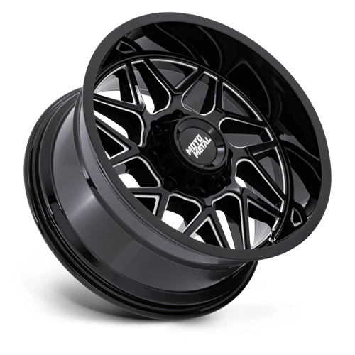 20X9 Moto Metal MO812 Turbine Gloss Black 8x180 ET20 Wheel Rim
