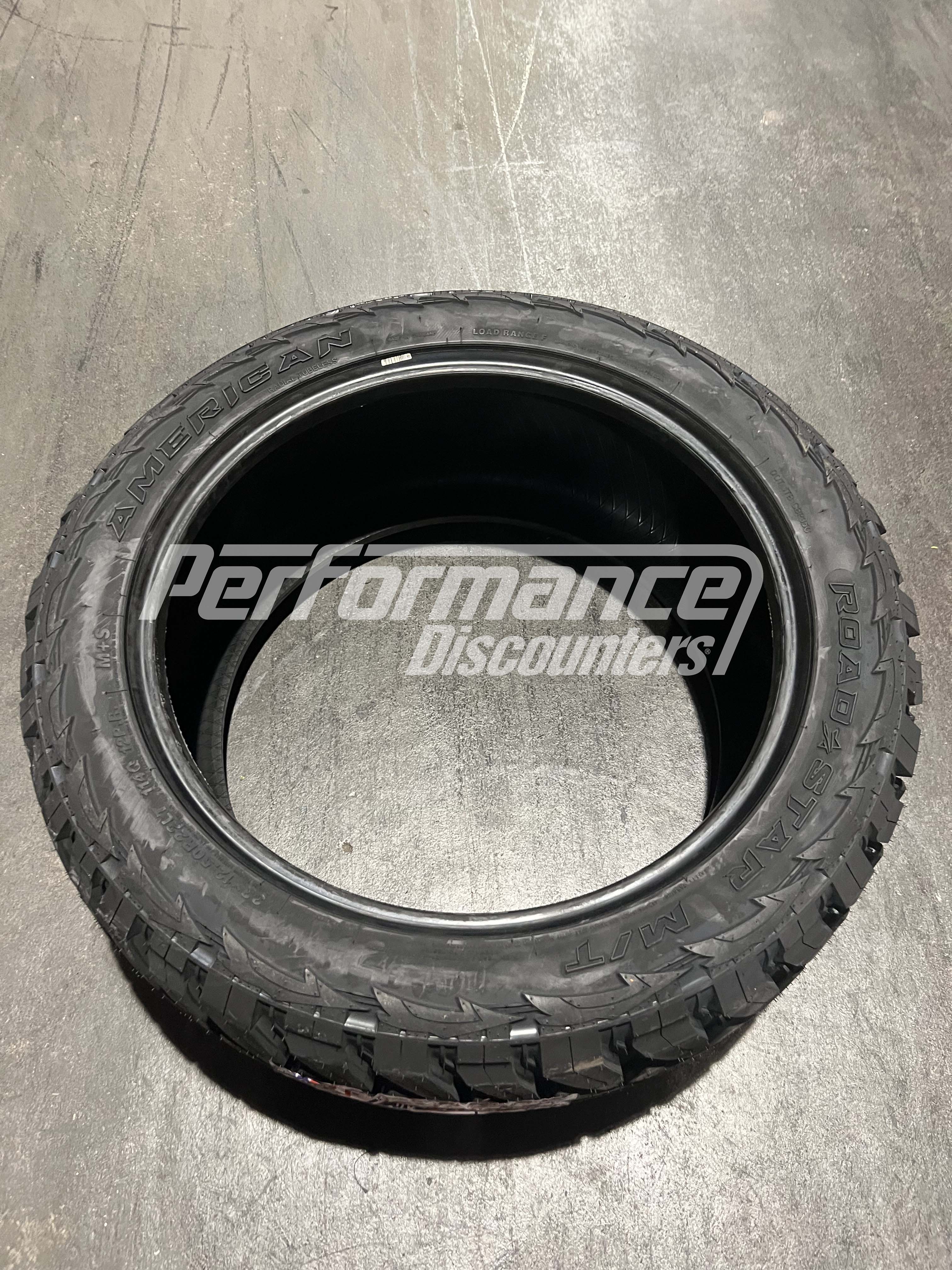 American Roadstar M/T Tire(s) 33X12.50R22 114Q LRF 33 12.50 22 3312.5022