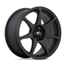 17X8 Motegi MR154 Battle Matte Black 5X110 ET30 Wheel Rim-1