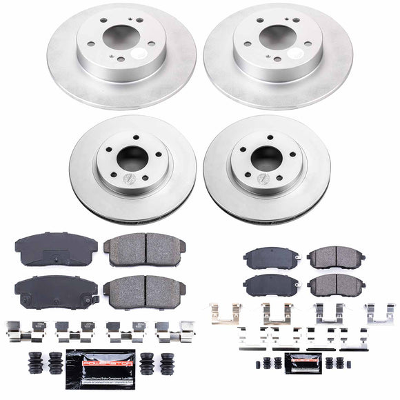 Z23 Daily Driver Premium Carbon-Fiber Ceramic Brake Pad and Fully Coated Rotor K