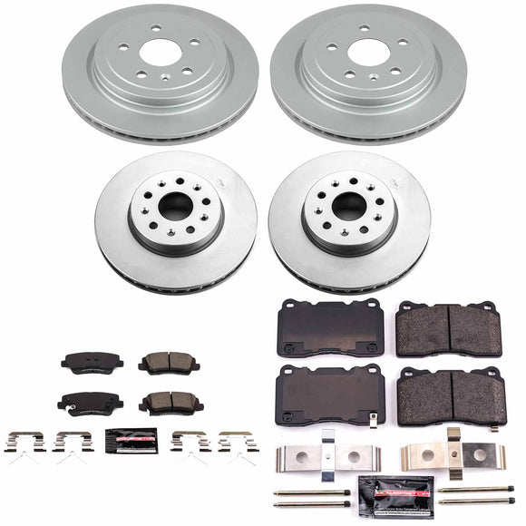 Z23 Daily Driver Premium Carbon-Fiber Ceramic Brake Pad and Fully Coated Rotor K