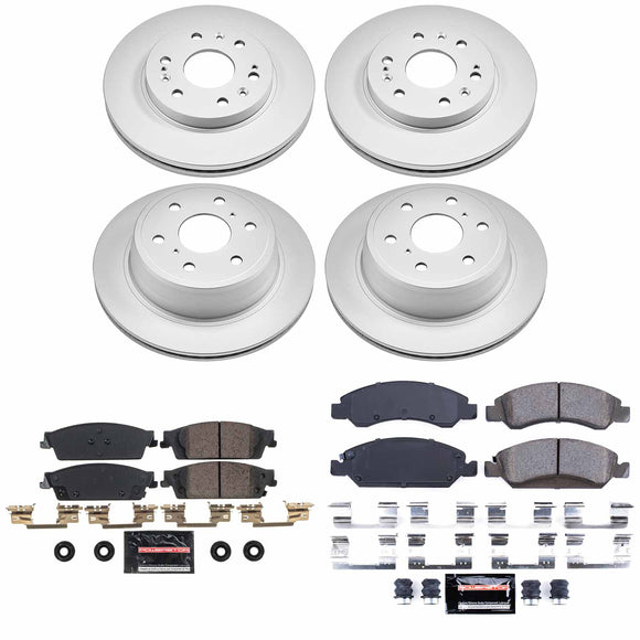 Z23 Daily Driver Premium Carbon-Fiber Ceramic Brake Pad and Fully Coated Rotor K