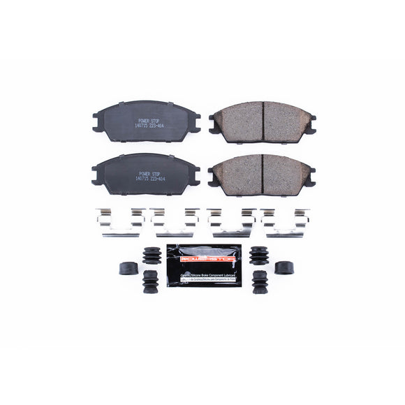 PowerStop Z23 Evolution Sport Carbon-Fiber Brake Pads With Hardware