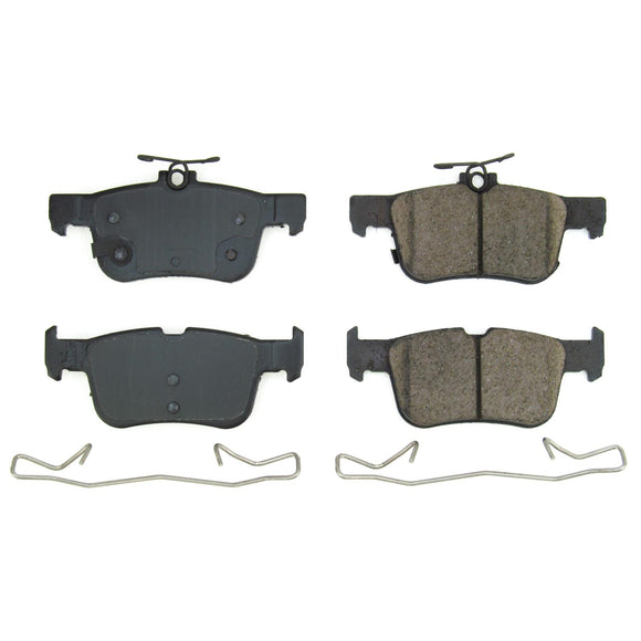 PowerStop Z17 Evolution Ceramic Brake Pads With Hardware